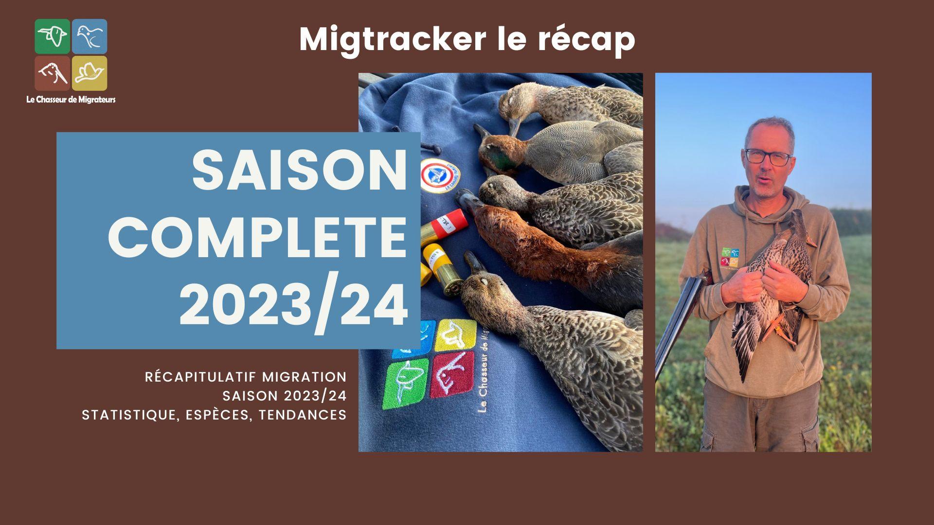 Récapitulatif Migration ANNUEL saison 2023/24